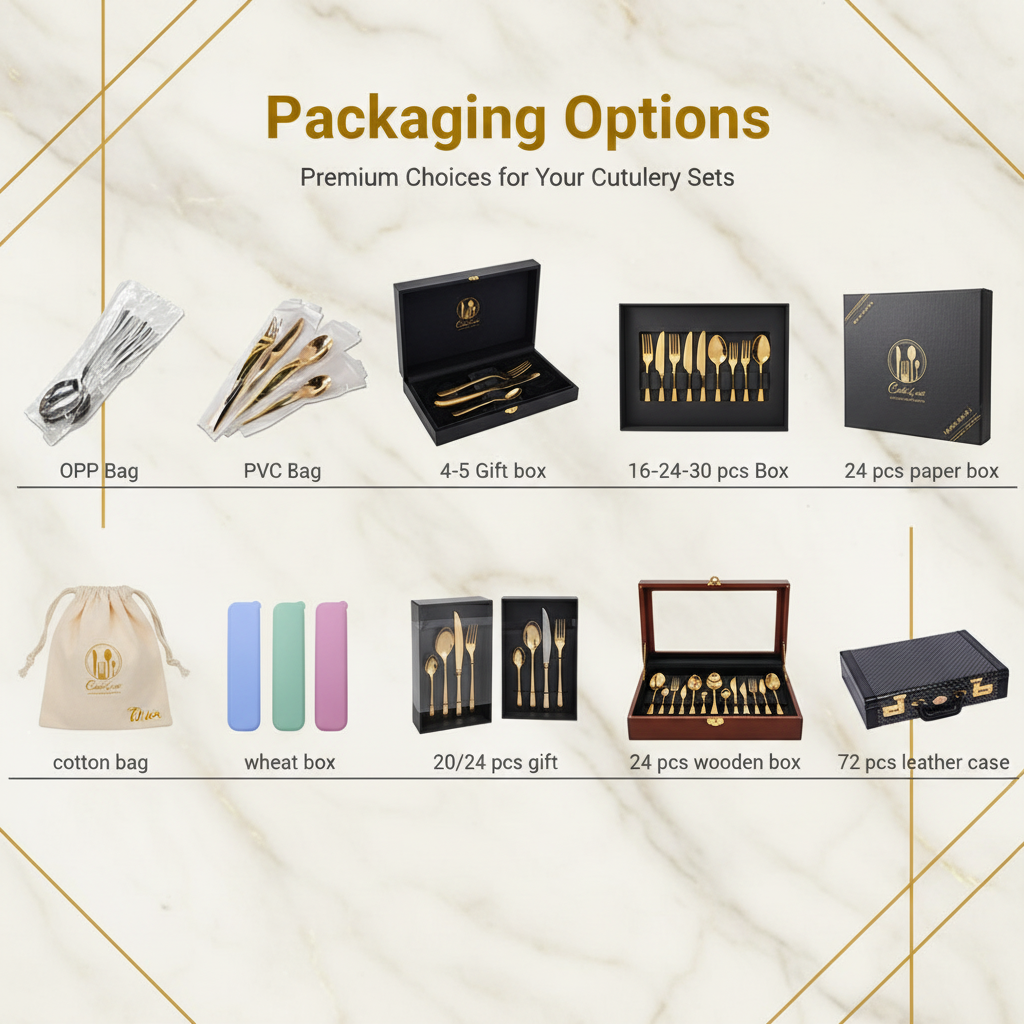 Packaging Options Infographic