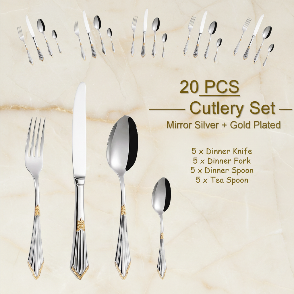 20pc Gold Info Card