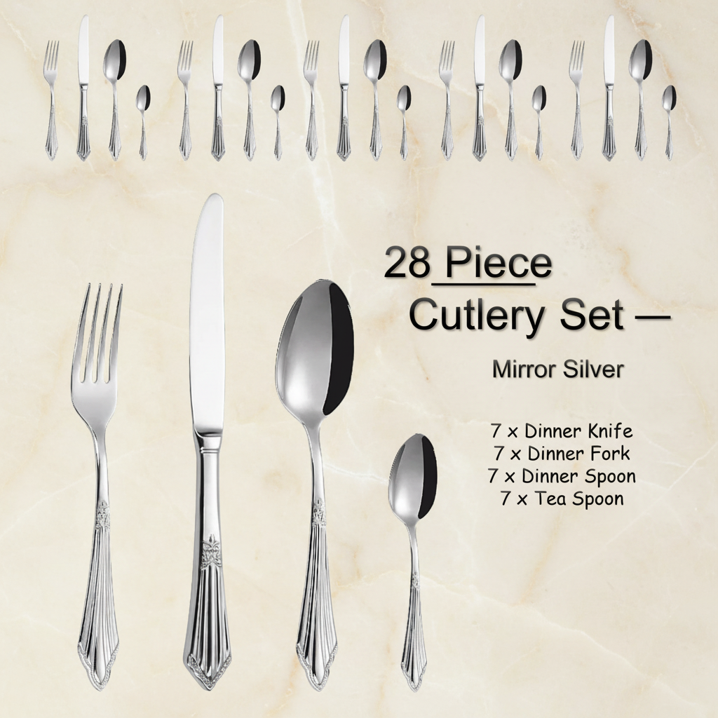 28pc Silver Info Card