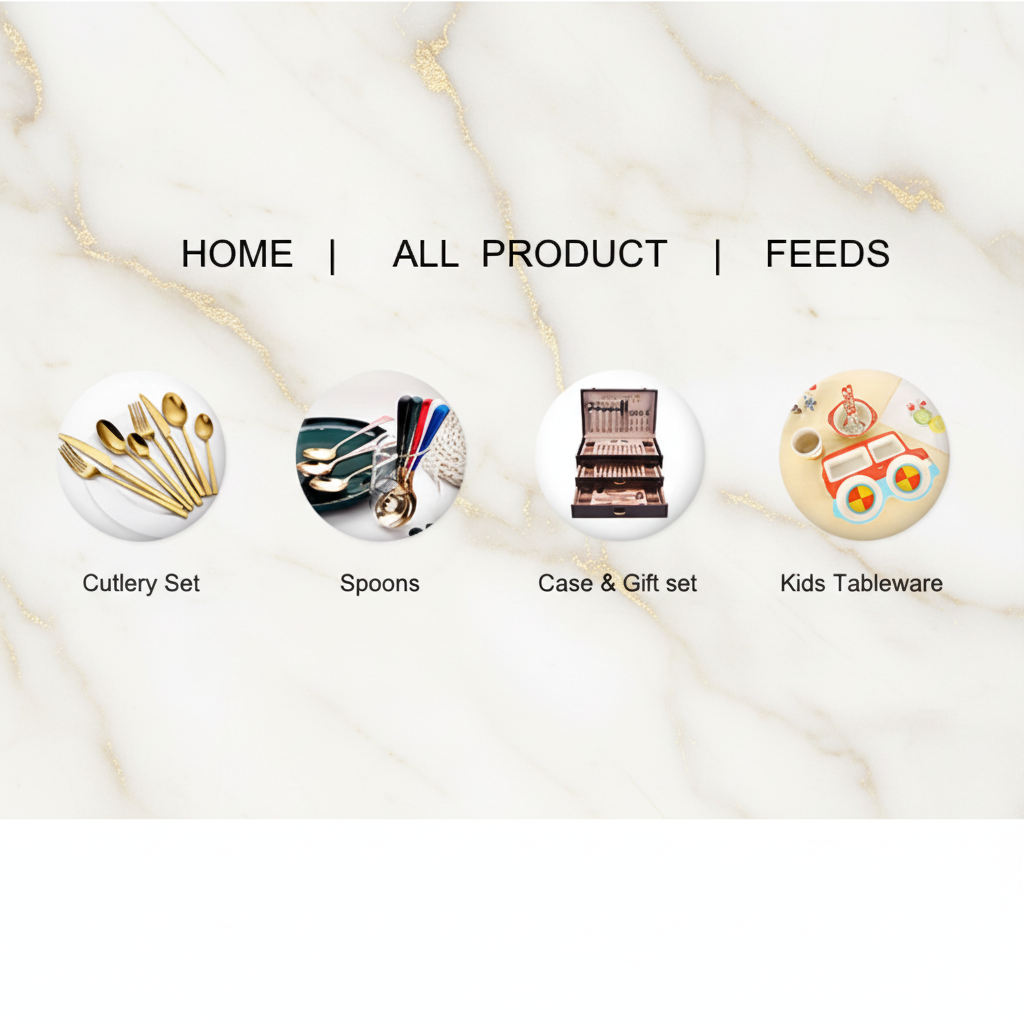 Category Banner on Marble