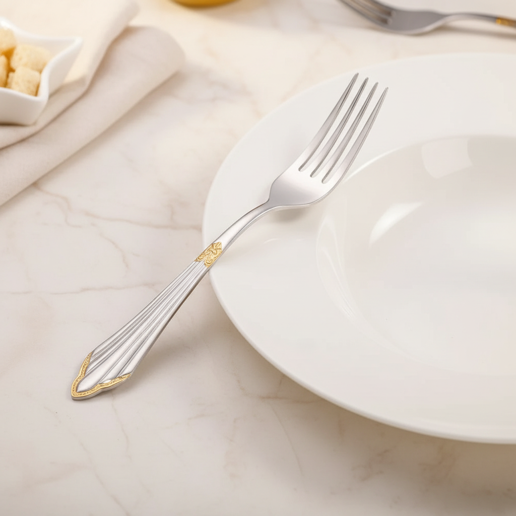 Dinner Fork Angled