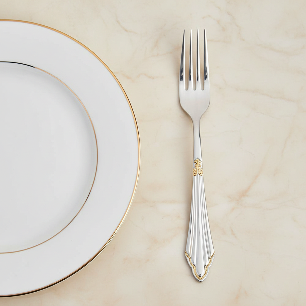 Dinner Fork Overhead