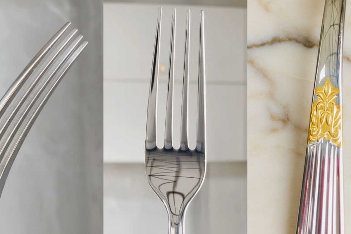 Fork Tine Detail Triptych