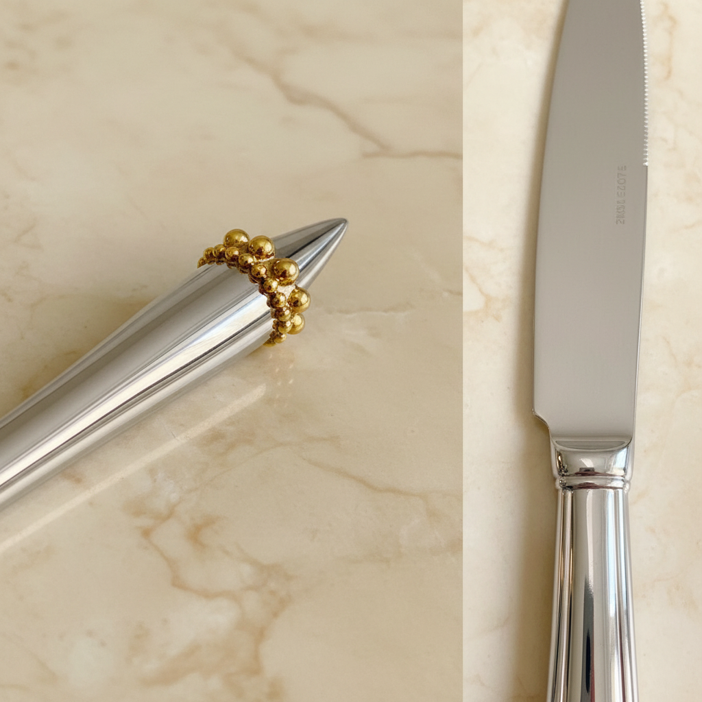 Handle Tip and Blade Detail
