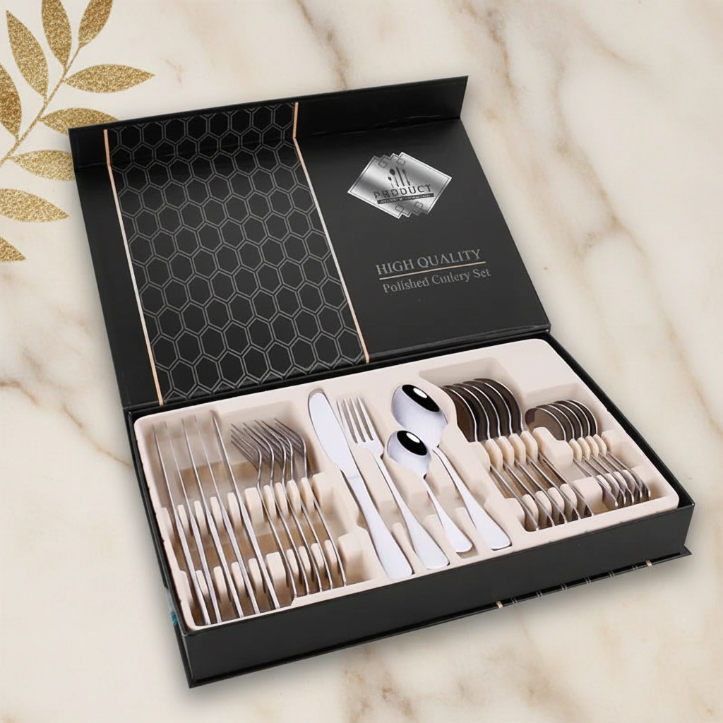 Silver Gift Box Clean