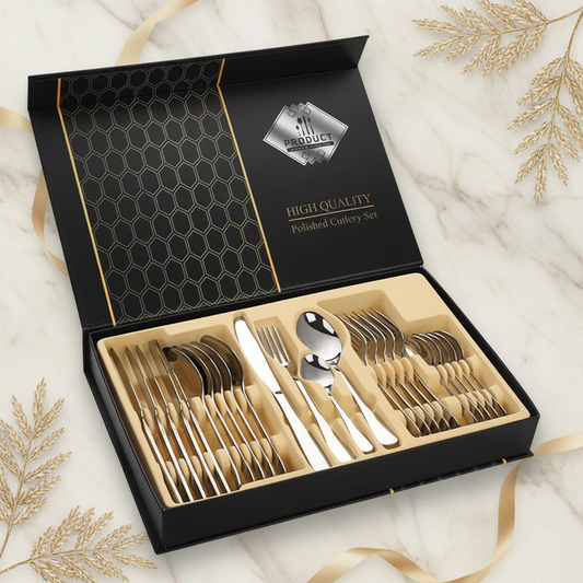 Silver Gift Box on Brand Background