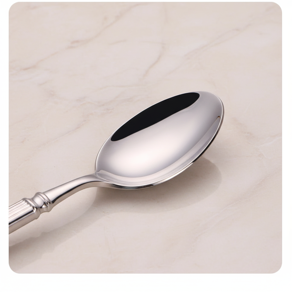Spoon Bowl Macro on Marble