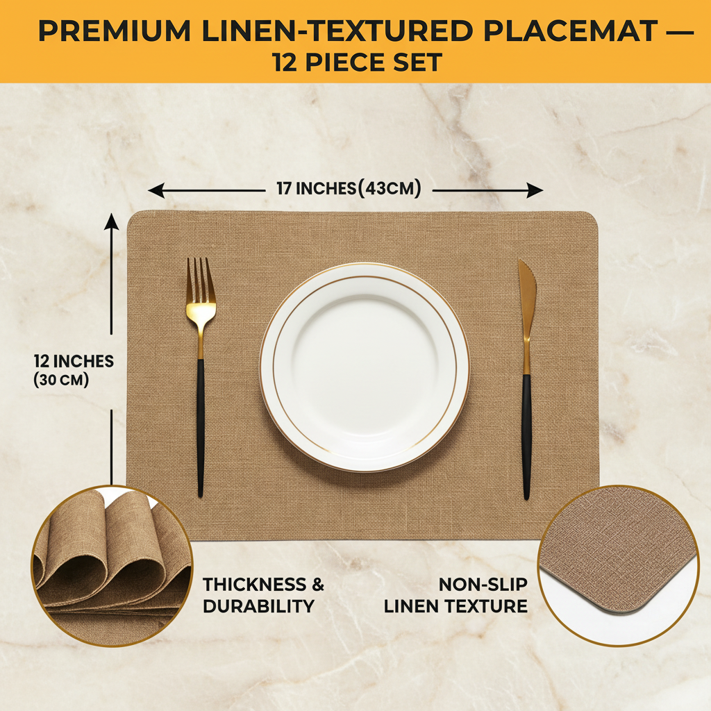 Tan Dimension Infographic