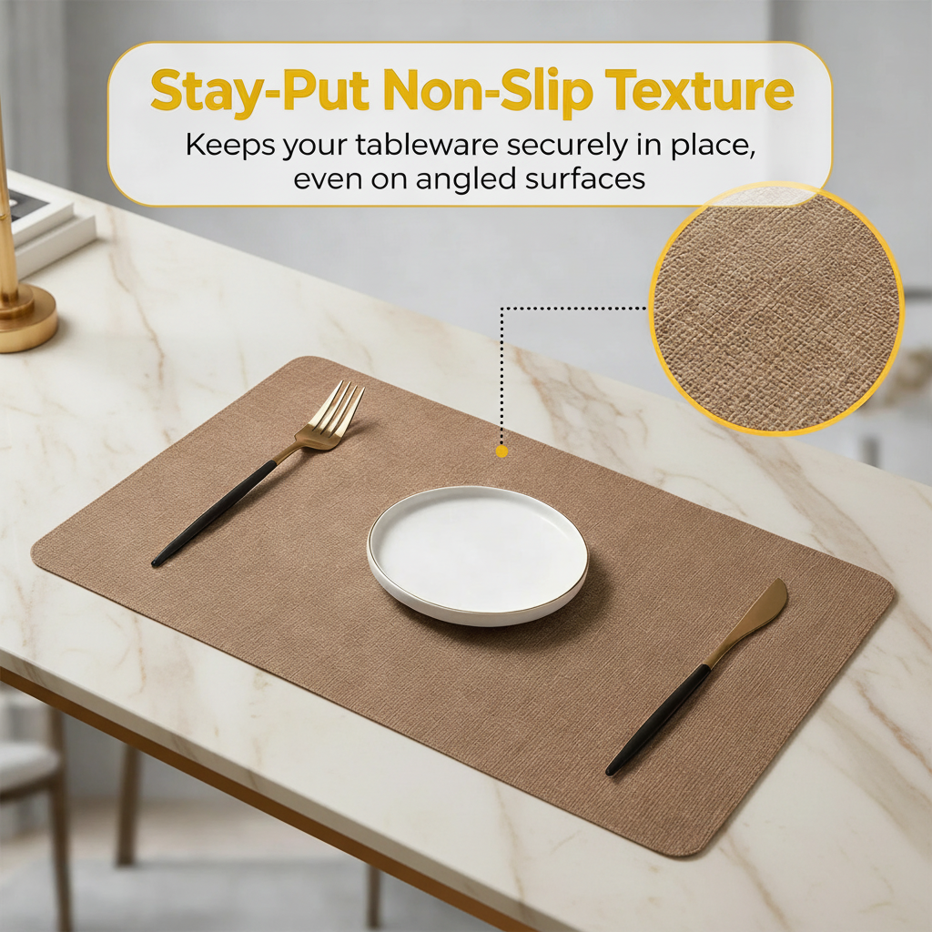 Tan Non-Slip Callout Marble